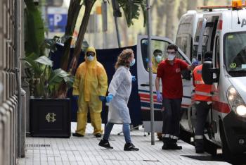 Suman dos mil 182 muertos por coronavirus en Espa&ntilde;a
