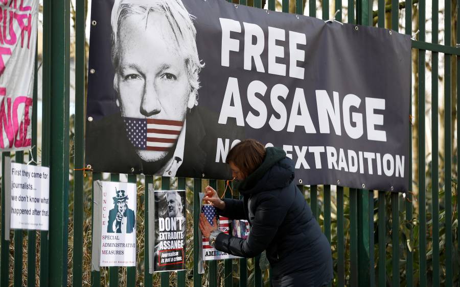 Reino Unido niega liberar a Assange por coronavirus