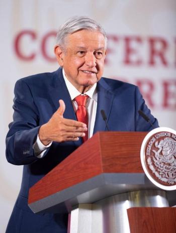 Insiste AMLO en que no habr&aacute; condonaci&oacute;n de impuestos; apoyos ser&aacute;n a pymes