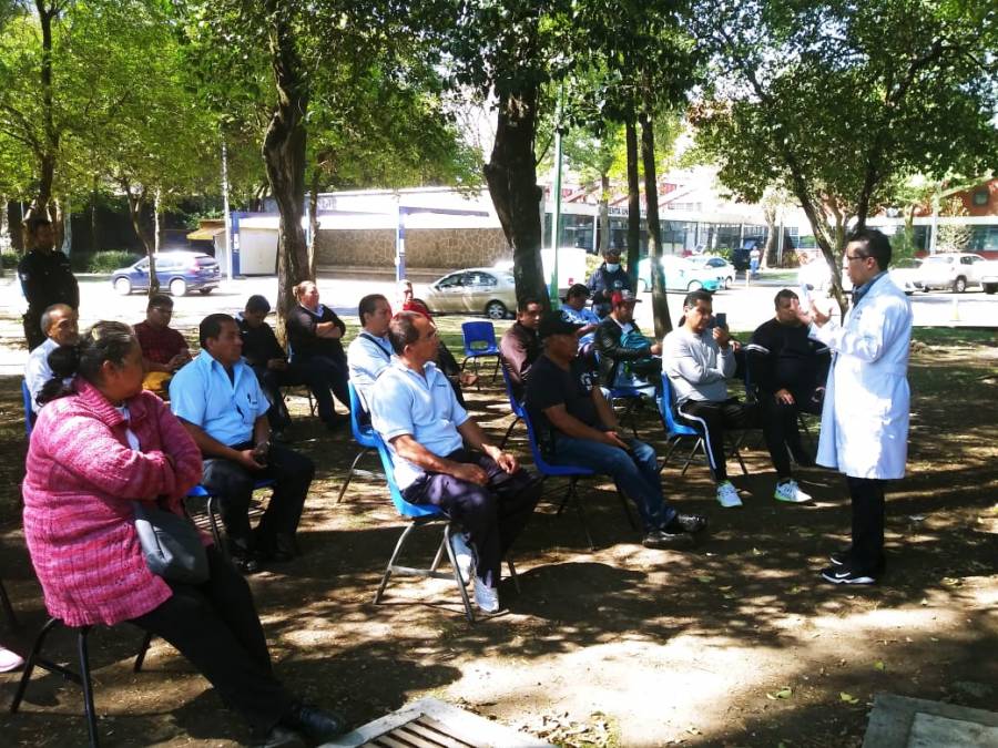 Capacita UNAM a personal de guardia en contingencia sanitaria