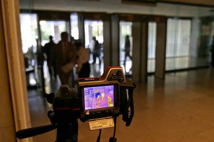 Se instalan cámaras de calor para detectar casos de fiebre en el Metro