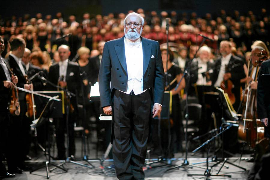 Falleció el célebre director de orquesta Krzysztof Penderecki