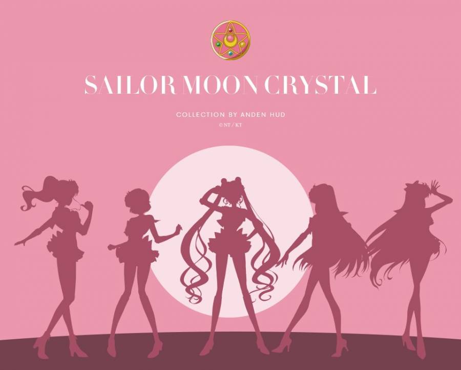 Lencería de Sailor Moon Crystal; Anden Hud sacará su propia línea