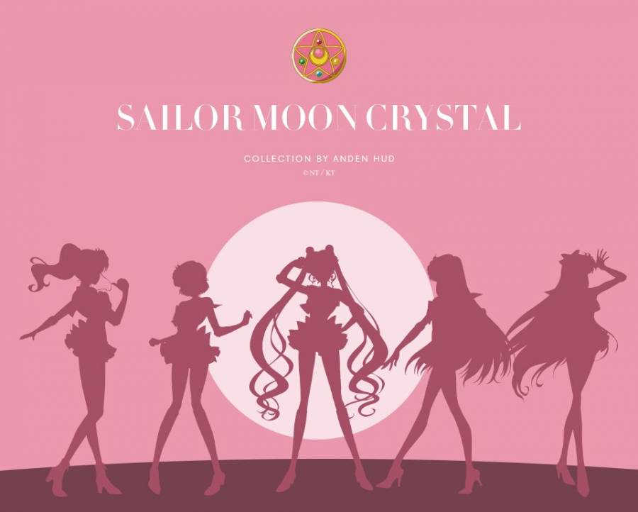 Lencer&iacute;a de Sailor Moon Crystal; Anden Hud sacar&aacute; su propia l&iacute;nea