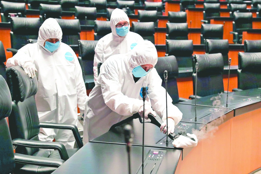 Suspenden, ahora sí, actividades en Senado 