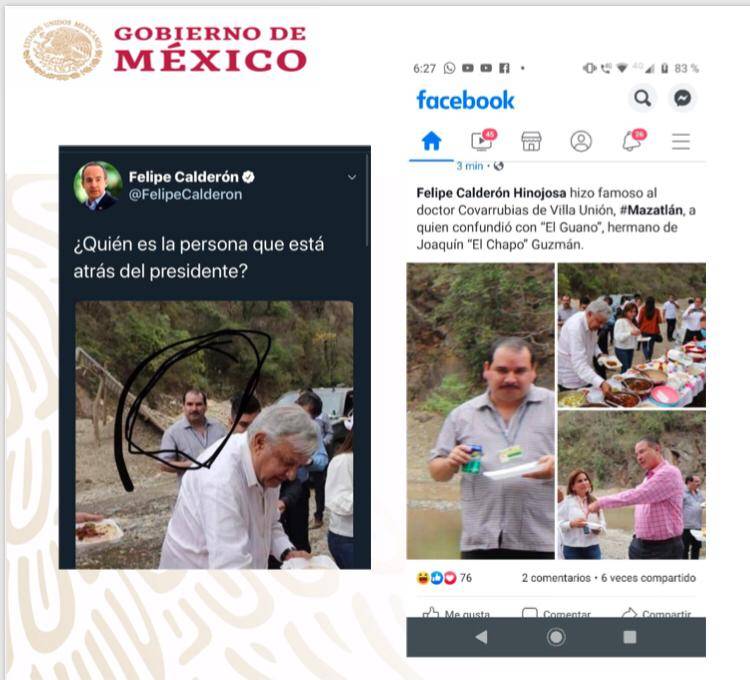Desmienten que AMLO haya comido con hermano de “El Chapo”