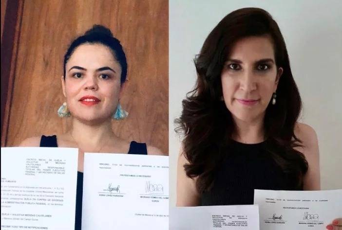 Presentan senadoras queja ante la CNDH por falta de pruebas para Civid-19