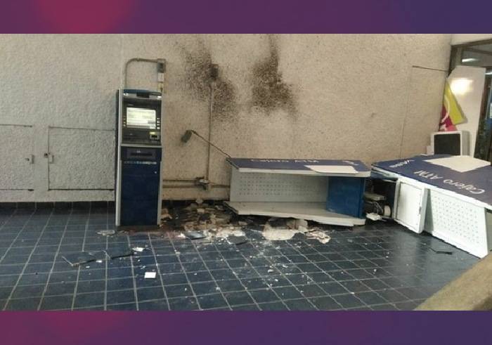 Detienen a tres sujetos tras robar cajero automático en instalaciones de la alcaldía GAM