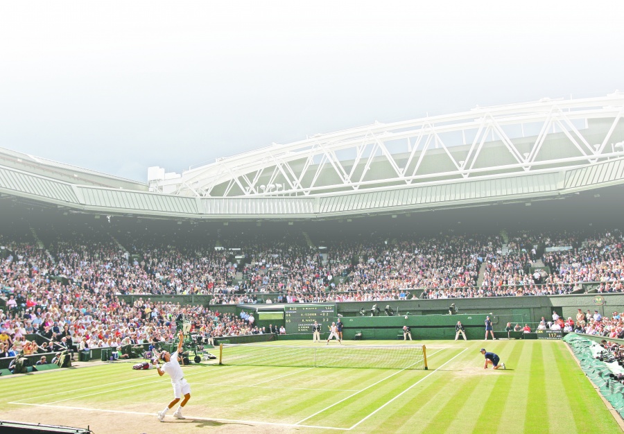 Después de 73 años vuelven a apagar las luces de Wimbledon