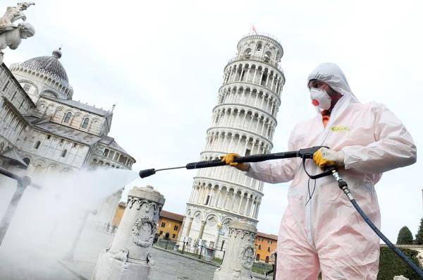 Se reduce el número de víctimas por Covid-19 en Italia