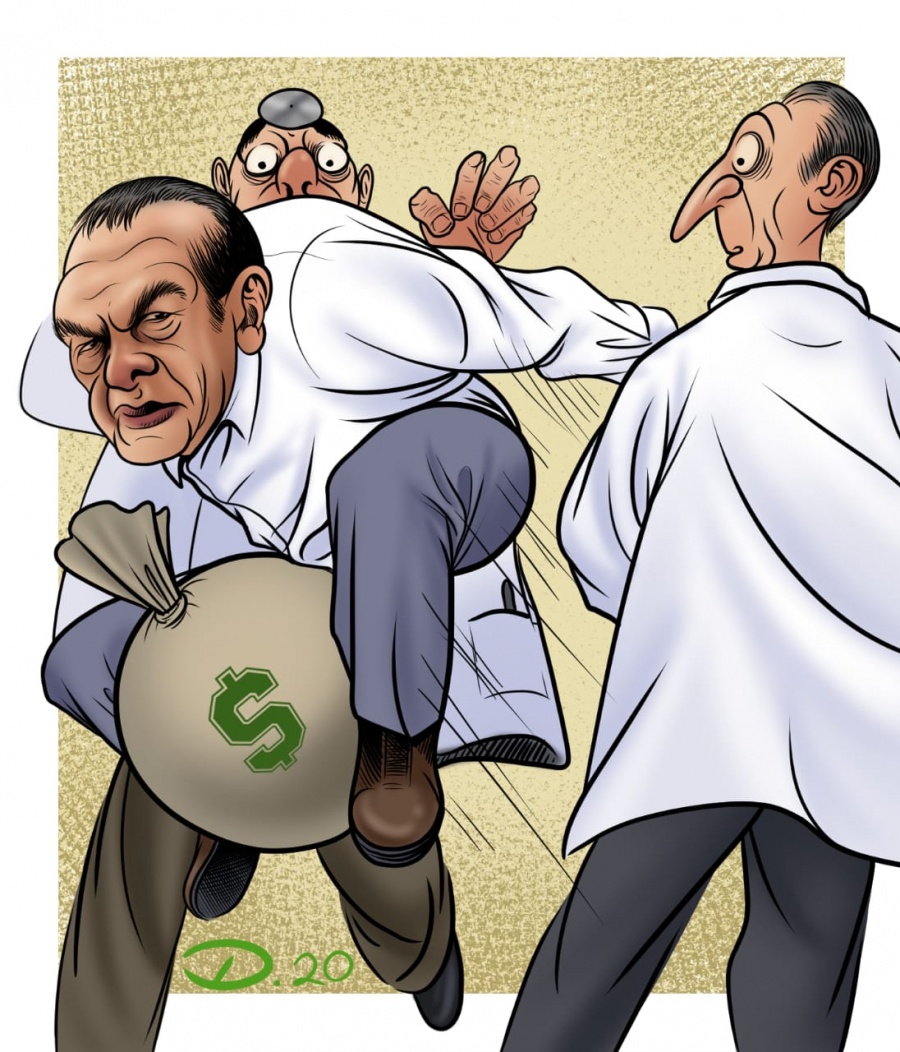Cuau presume hospital, pero resulta ser un set