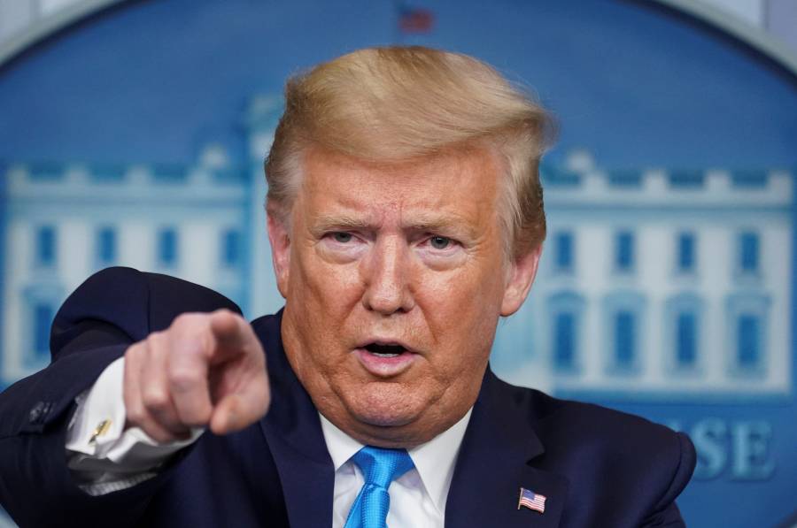Trump suspenderá contribución de EU a la OMS