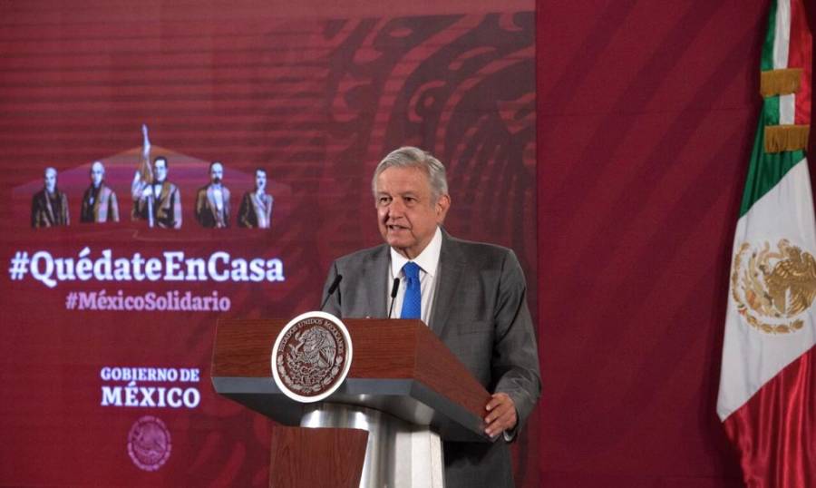 Insiste AMLO en que partidos den prerrogativas para atender pandemia