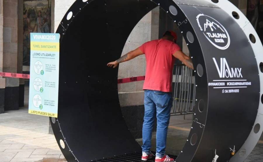 Ratifica L&oacute;pez-Gatell que t&uacute;neles sanitizantes son un riesgo de propagaci&oacute;n de virus