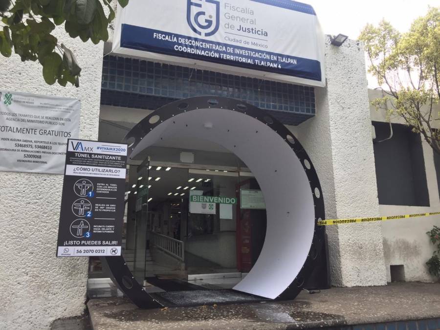 La Secretar&iacute;a de Salud alerta por t&uacute;neles y arcos sanitizantes