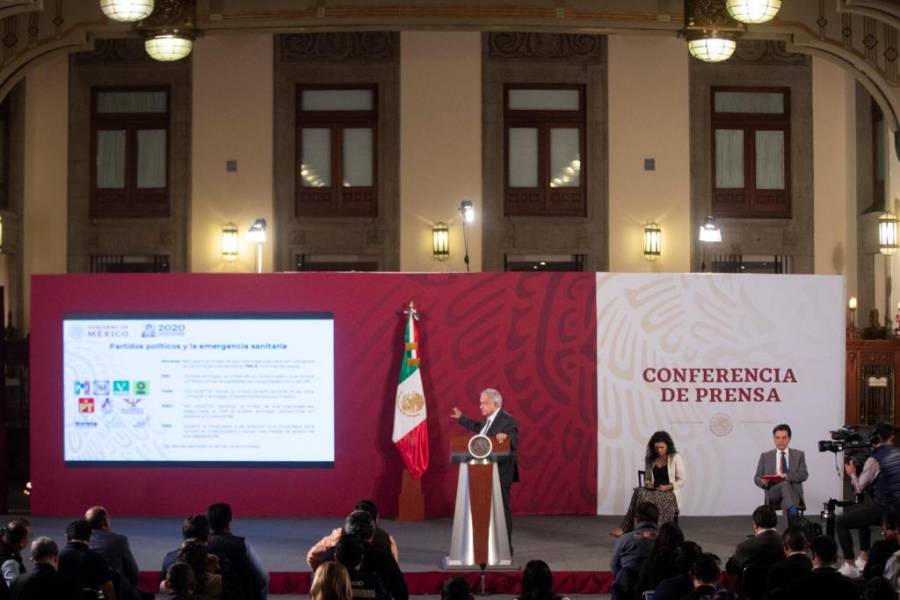 Afirma AMLO que es “voluntario” para altos funcionarios renunciar al aguinaldo