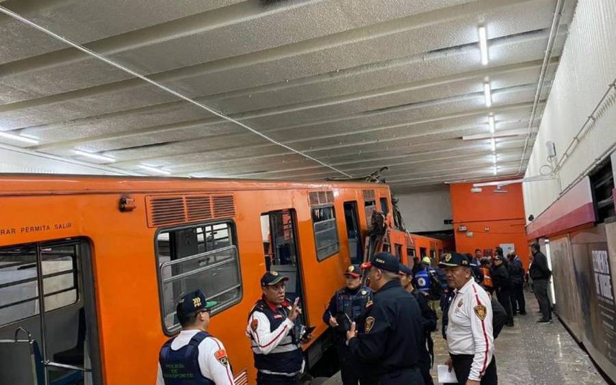 Cumplimentan órdenes de aprensión contra dos responsables de choque del Metro