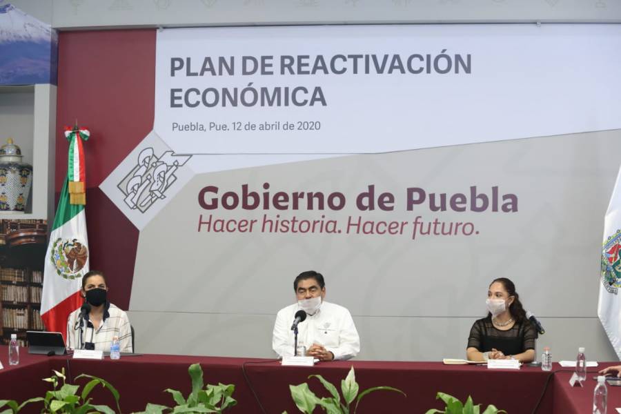 Puebla presenta plan de reactivación económico