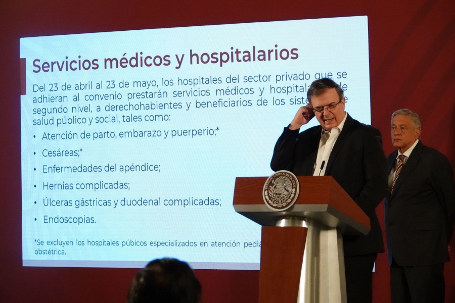 Gobierno y hospitales de IP pactan dar servicio público 