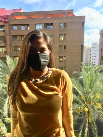 Mexicana vive el aislamiento en Espa&ntilde;a