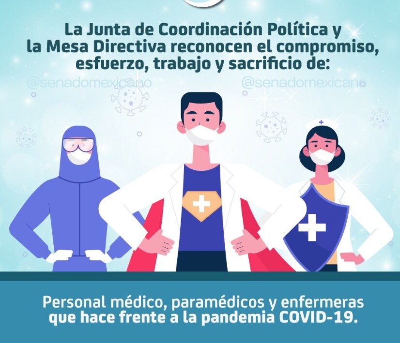 Senado condena las agresiones a médicos