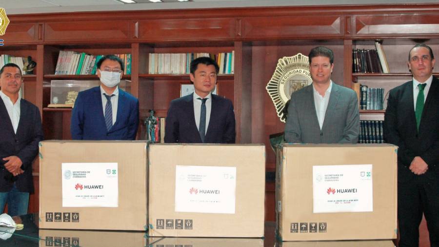 HUAWEI MÉXICO, donará 10 mil caretas de acrílico a la SSC