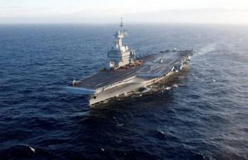 M&aacute;s de mil marinos Franceses con COVID-19; tripulaban el portaaviones
