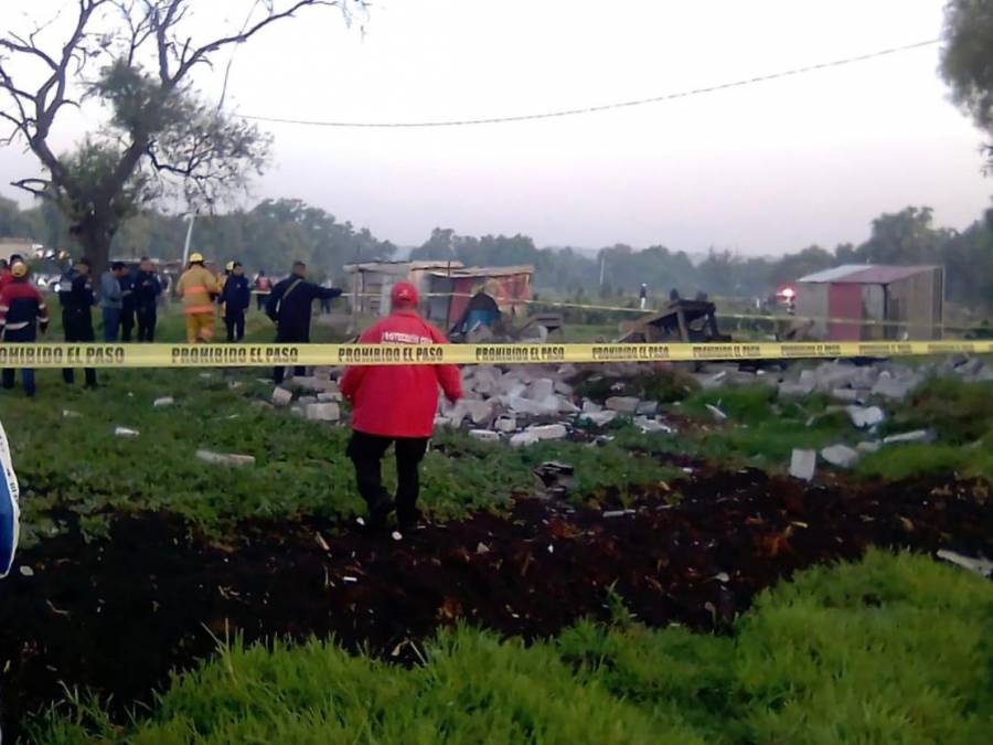 Explota polvorín en Tultepec, hay un muerto