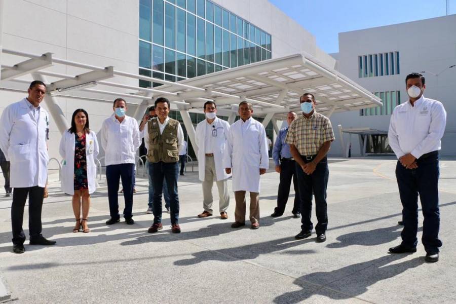 Director del IMSS y Gobernador de Nayarit presentan Hospital General en Bahía de Banderas