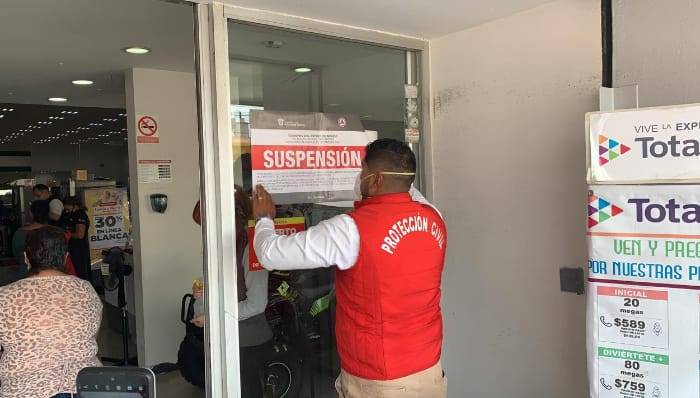 Guardia Nacional cierra negocios en el Edomex