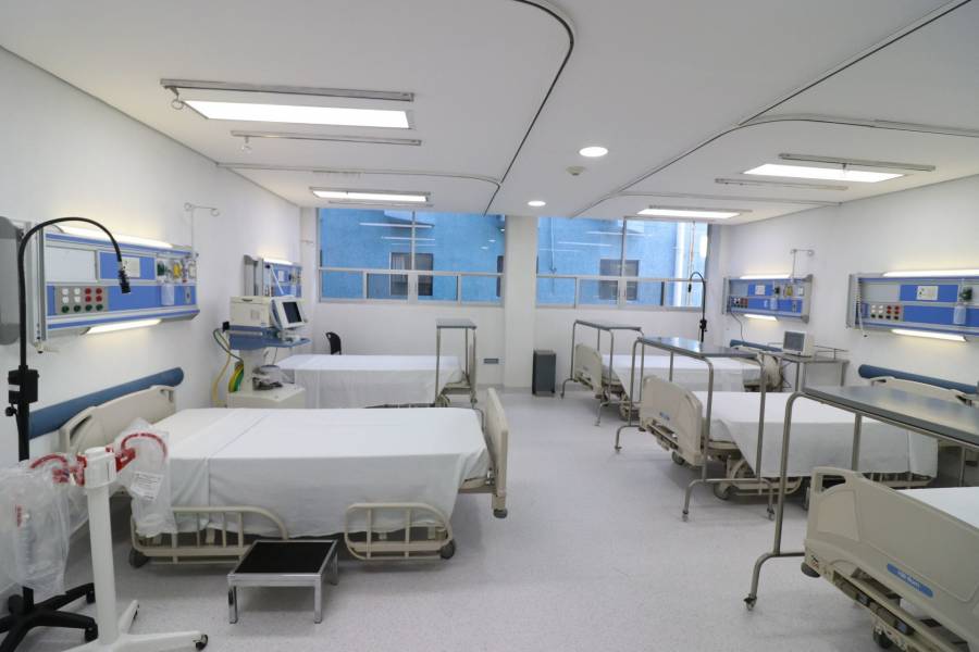 Se reporta ocupación del 34% en hospitales de la CDMX