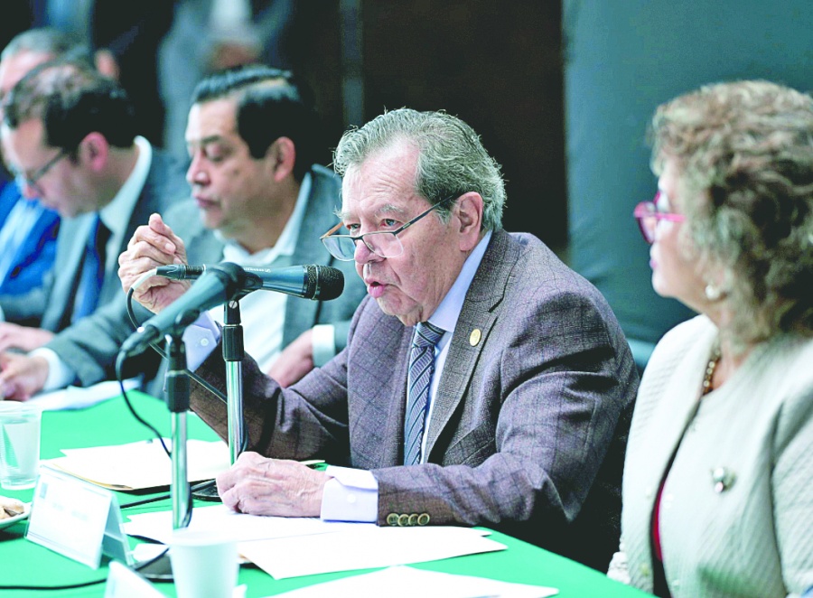 Muñoz Ledo coincide con Coparmex en revisar Pacto Fiscal