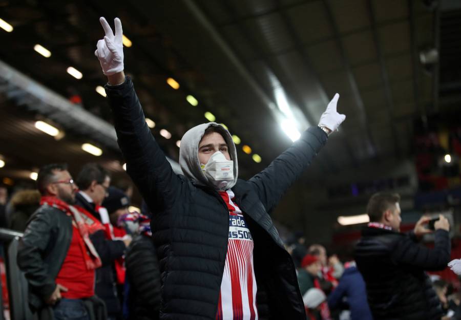 Creen que el Liverpool-Atl&eacute;tico de Madrid, ayud&oacute; en el brote de Covid-19