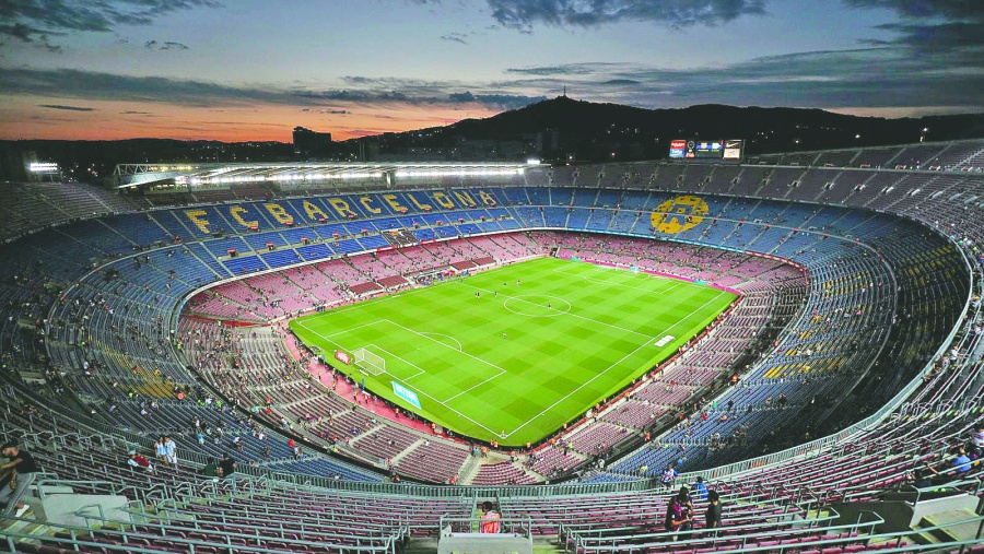 Por primera estadio del Barca cede derechos para apellido comercial