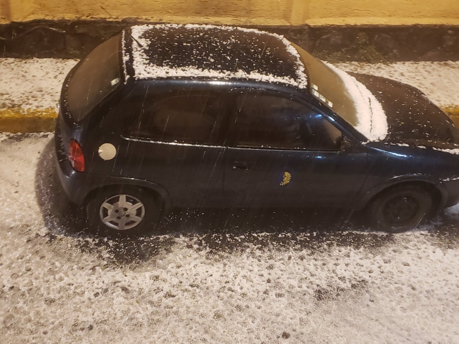 Granizada activa la alerta amarilla en CDMX 