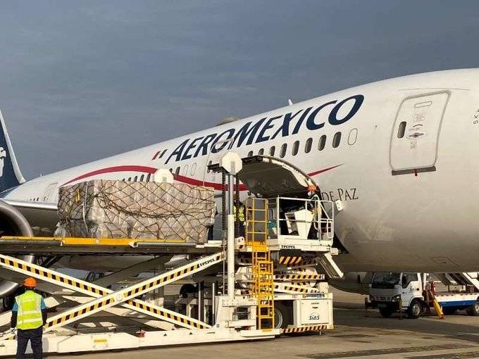 Aterrizará esta noche el quinto vuelo China-México con insumos: Ebrard