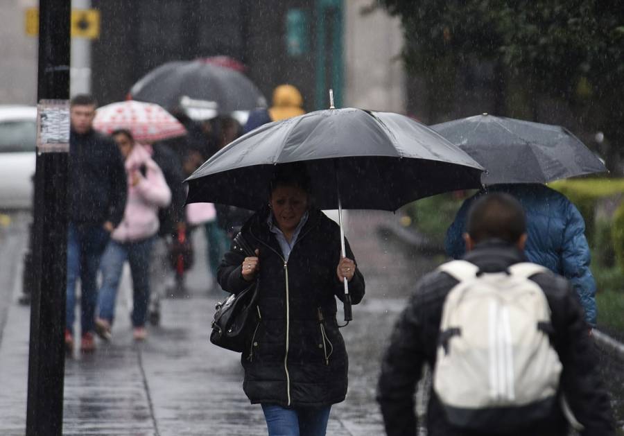 Prevén lluvias con caída de granizo en CDMX
