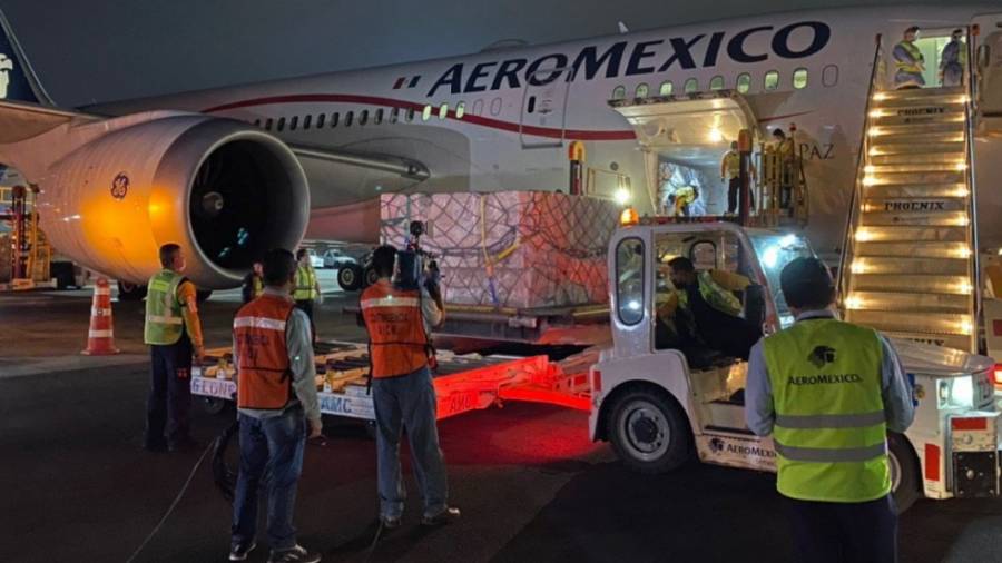 Llega “Misionero de Paz”, quinto vuelo procedente de China con insumos para enfrentar Covid-19
