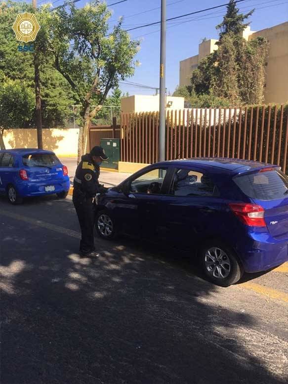 Multan a 36 conductores en la CDMX tras no respetar 