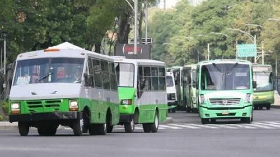 Detectan baja de 85% en transporte público
