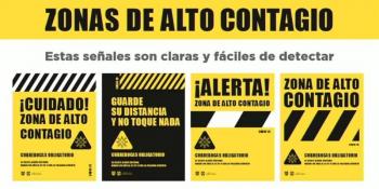 Se&ntilde;alizaci&oacute;n sobre peligro de contagio en zonas especificas anuncia CDMX