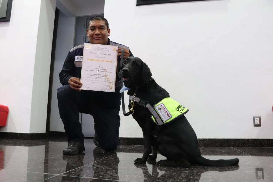 Reconoce Federación Canófila labor de binomios caninos