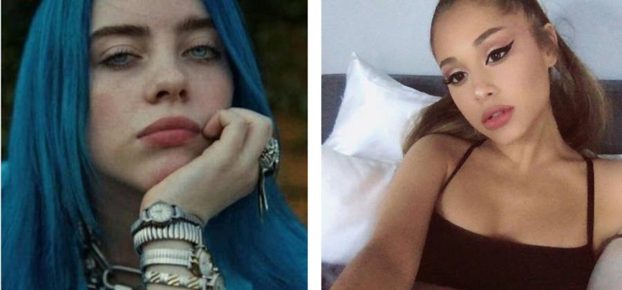 Ariana Grande y Billie Eilish aportan con mascarillas personalizadas para apoyar a colegas por Covid-19