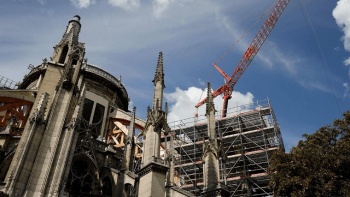 Reanudan restauraci&oacute;n de Notre Dame