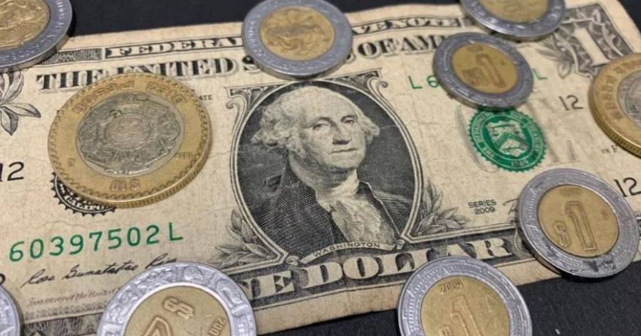 Peso abre con una apreciación de 1.31% frente al dólar