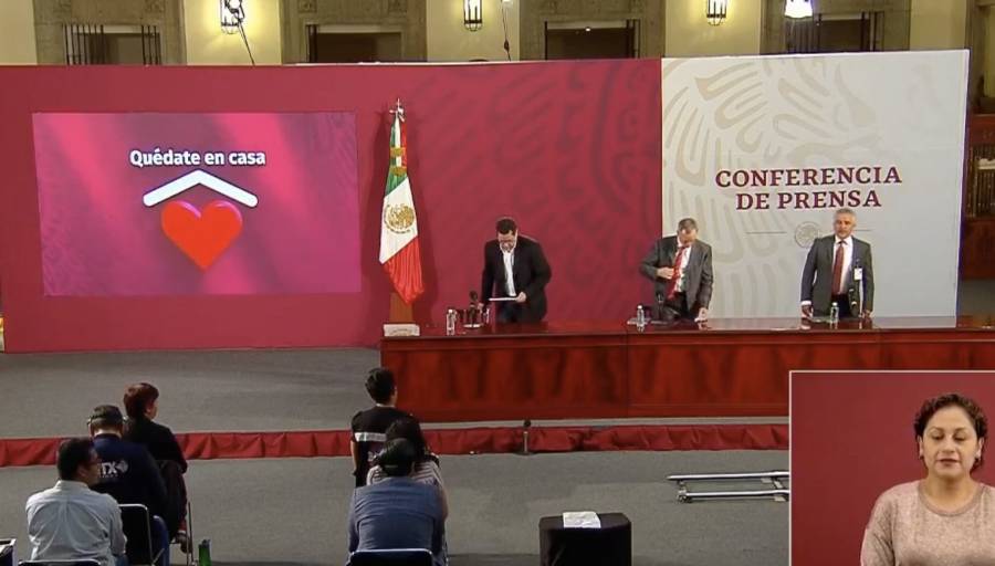 A una semana de inicio de la fase 3, ocupado el 26 por ciento del total de camas para hospitalización en México