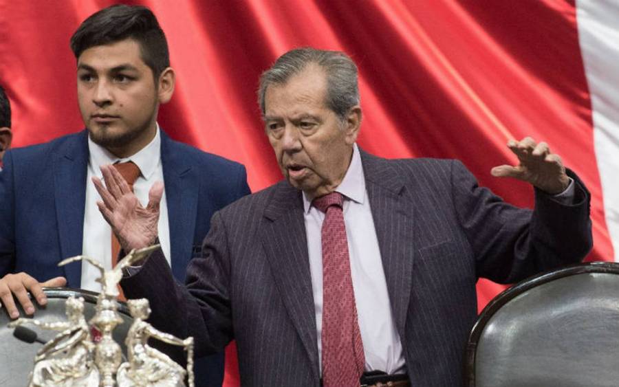 Muñoz Ledo en contra de iniciativa de AMLO para injerir en presupuesto