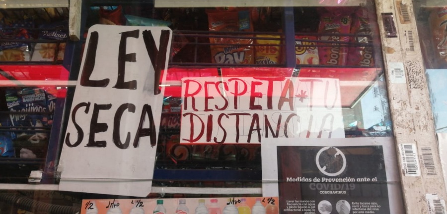 Hay Ley Seca en la mitad de la ciudad de México