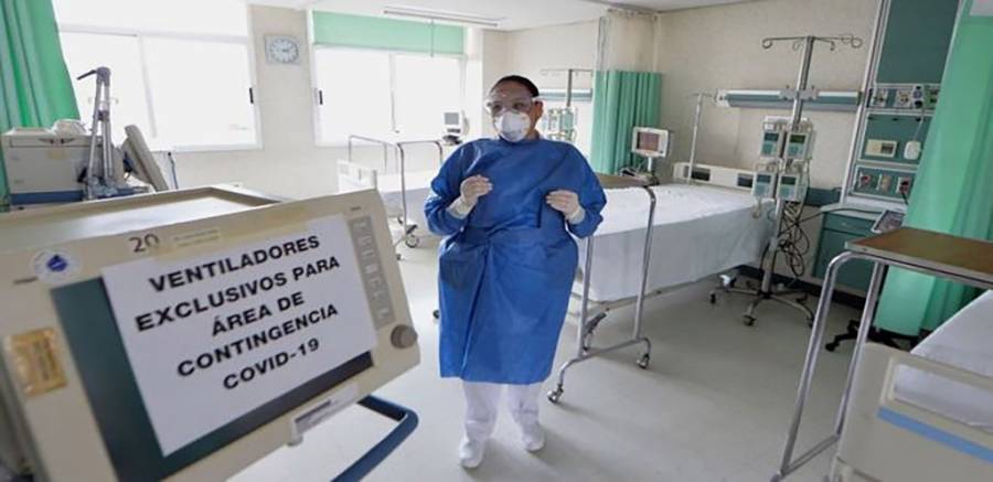Hospital ABC saturado por enfermos con Covid-19