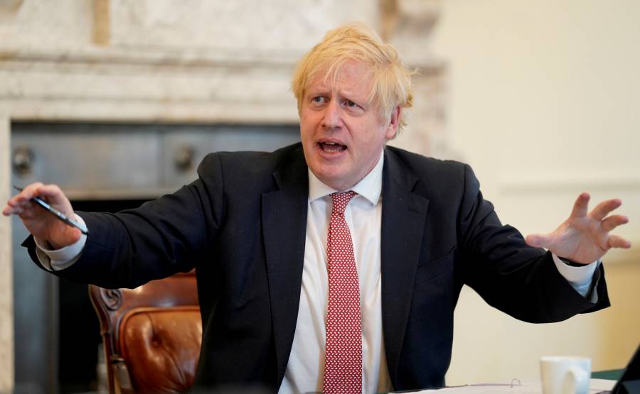 Reino Unido superó el pico de contagios, asegura Boris Johnson